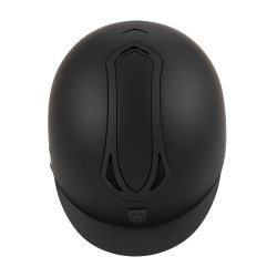 Casque Equestro unisex Azael avec molette arrière avec EN 1384-2023 Noir / noir