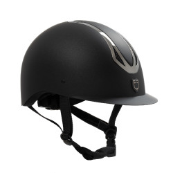 Casque d’équitation Equestro Azael unisexe, réglable EN 1384:2023
