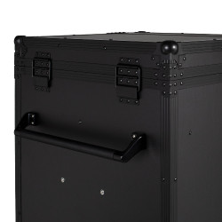 Casiers sellerie Equestro matériel noir 65×62×138 cm Noir F026 Casiers sellerie Equestro matériel noir 65×62×138 cm Noir F026