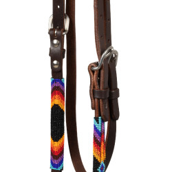 Bridon western Pool’s Serape perlée huilée