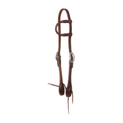 Bridon western Pool's one-ear en cuir