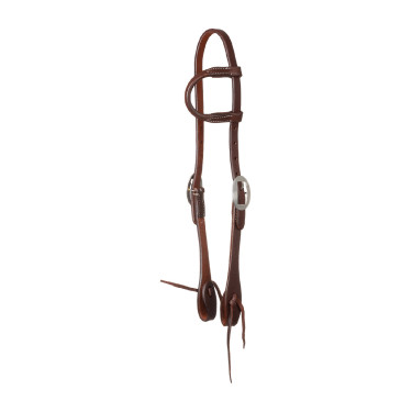 Bridon western Pool's one-ear en cuir