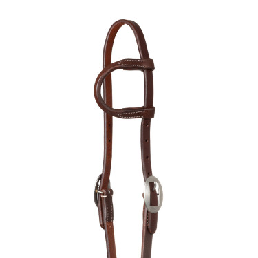 Bridon western Pool's one-ear en cuir