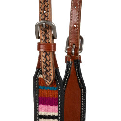 Bridon western cuir one ear – équitation | Eqi-clic