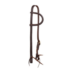 Bridon western cuir Lakota One Ear équitation