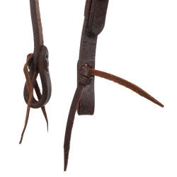 Bridon western cuir Lakota One Ear équitation