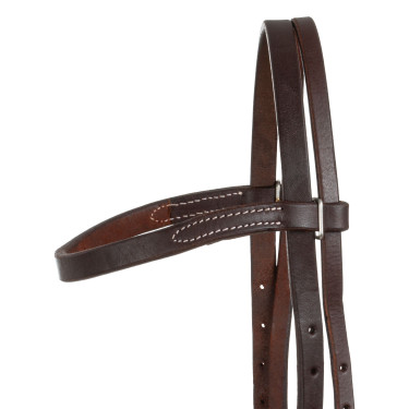 Bridon western cuir Lakota | Équitation, boucles silver Bridon western cuir Lakota | Équitation, boucles silver