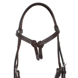 Bridon western d’équitation Lakota Futurity en cuir