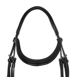 Bridon d’équitation Equestro têtière anatomique cuir