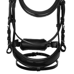 Bridon d’équitation Equestro têtière anatomique cuir