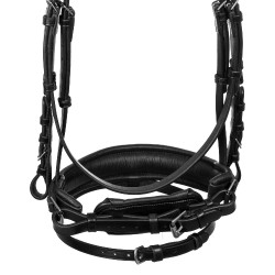 Bridon d’équitation Equestro têtière anatomique cuir