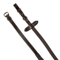 Bridon mexicain Supreme avec muserolle anatomique Marron foncé