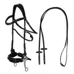 Bridon hackamore Supreme Noir Bridon hackamore Supreme Noir