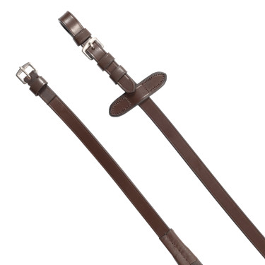 Bridon anatomique Equestro muserolle curvée Marron foncé Bridon anatomique Equestro muserolle curvée Marron foncé