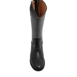 Bottes équitation enfant mollet large à lacets | EQUI-CLIC
