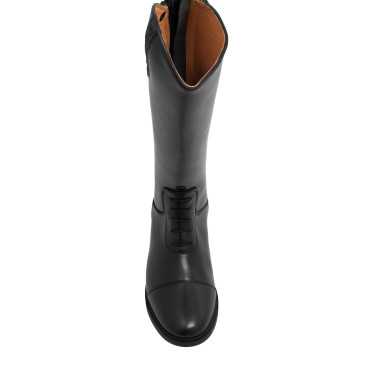 Bottes équitation enfant mollet large à lacets | EQUI-CLIC
