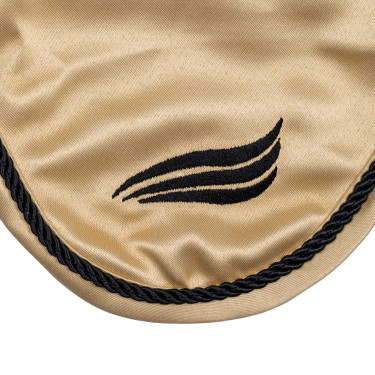 Bonnet anti-mouches satin pour cheval – oreilles élastiques