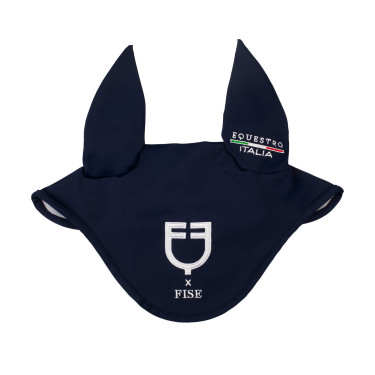 Bonnet Equestro x FISE en tissu technique Marine blazer Bleu marine Bonnet Equestro x FISE en tissu technique Marine blazer Bleu marine