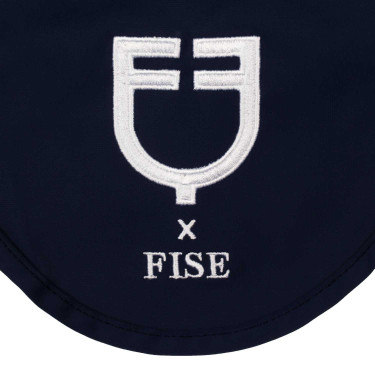 Bonnet Equestro x FISE en tissu technique Marine blazer Bleu marine Bonnet Equestro x FISE en tissu technique Marine blazer Bleu marine