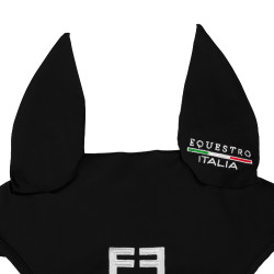Bonnet Equestro x FISE en tissu technique Noir