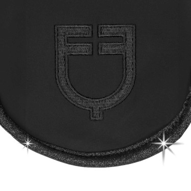 Bonnet Equestro Universe en tissu technique avec détails scintillants Noir Bonnet Equestro Universe en tissu technique avec détails scintillants Noir
