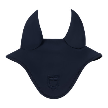 Bonnet Equestro Silica avec logo Marine blazer Bleu marine