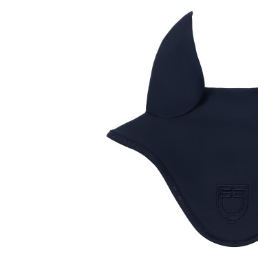 Bonnet Equestro Silica avec logo Marine blazer Bleu marine