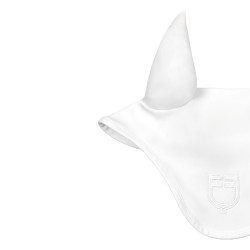 Bonnet Equestro Silica avec logo Blanc
