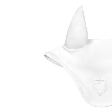 Bonnet Equestro Silica avec logo Blanc