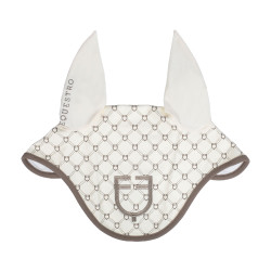 Bonnet anti-bruit cheval Equestro monogramme – équitation Bonnet anti-bruit cheval Equestro monogramme – équitation