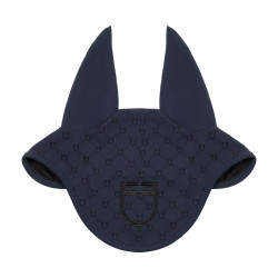 Bonnet Equestro imprimé monogramme Marine blazer / noir Bleu marine
