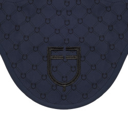 Bonnet Equestro imprimé monogramme Marine blazer / noir Bleu marine