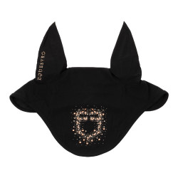 Bonnet anti-mouches d’équitation Equestro strass Bonnet anti-mouches d’équitation Equestro strass