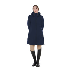 Manteau d’équitation femme Equestro déperlant coupe-vent