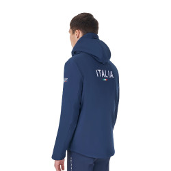 Blouson imperméable homme Equestro x FISE Marine blazer Bleu marine Blouson imperméable homme Equestro x FISE Marine blazer Bleu marine