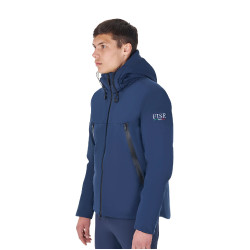 Blouson imperméable homme Equestro x FISE Marine blazer Bleu marine Blouson imperméable homme Equestro x FISE Marine blazer Bleu marine
