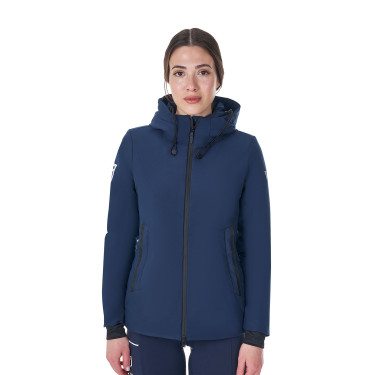 Blouson imperméable d’équitation femme Equestro x FISE