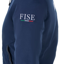 Blouson imperméable d’équitation femme Equestro x FISE