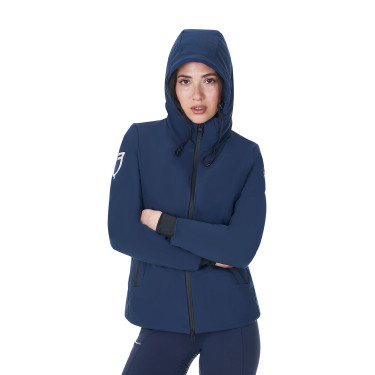 Blouson imperméable d’équitation femme Equestro x FISE