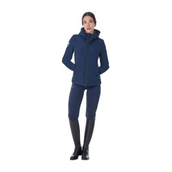 Blouson imperméable d’équitation femme Equestro x FISE