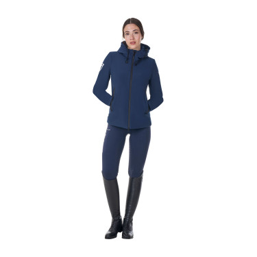 Blouson imperméable d’équitation femme Equestro x FISE