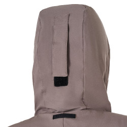 Blouson Equestro femme déperlante et coupe-vent Brindle Marron