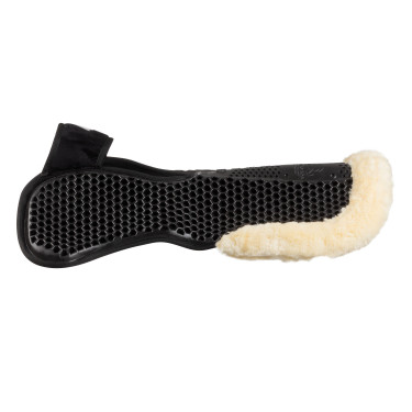 Amortisseur Acavallo pour compenser MF-S WFS chamois mouton arrière gel hexagonal réhausse avant Noir / mouton naturel