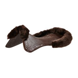 Amortisseur Acavallo Gel NS-S Classic-S découpé plat Marron / mouton marron