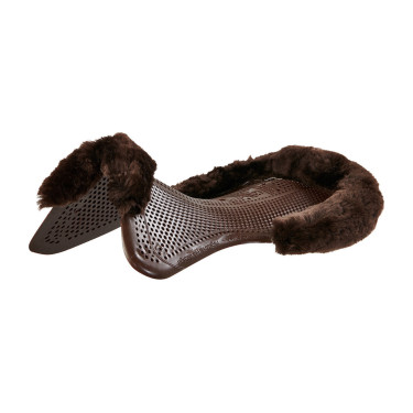 Amortisseur Acavallo Gel NS-S Classic-S découpé plat Marron / mouton marron