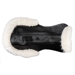 Amortisseur Acavallo Gel NS-S Classic-S découpé plat Noir / mouton blanc