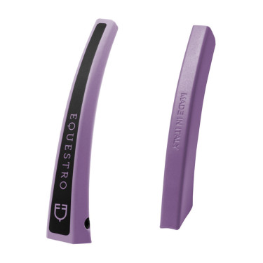 Branches flexible de rechange pour Étriers Supernova Equestro junior Dahlia violet Noir