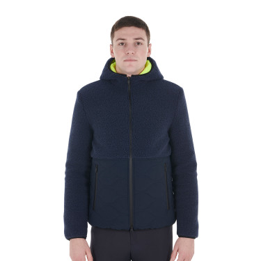 Veste imperméable d'équitation homme avec inserts Teddy