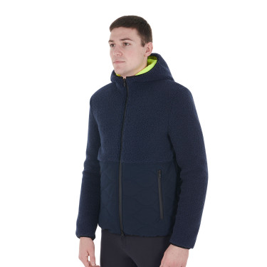 Veste imperméable d'équitation homme avec inserts Teddy
