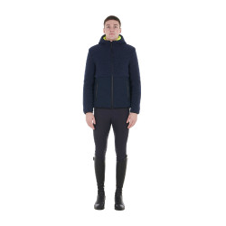 Veste imperméable d'équitation homme avec inserts Teddy